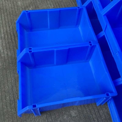 Nueces plásticas apilables azules de los compartimientos 20kg - y - contenedores de almacenamiento de los pernos