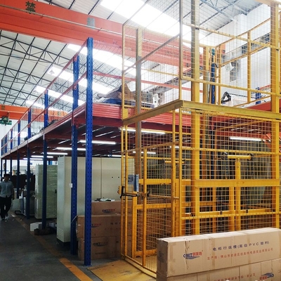 8 toneladas del almacenamiento del entresuelo de las plataformas de entresuelo de acero industrial del desván
