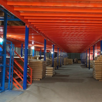 8 toneladas del almacenamiento del entresuelo de las plataformas de entresuelo de acero industrial del desván