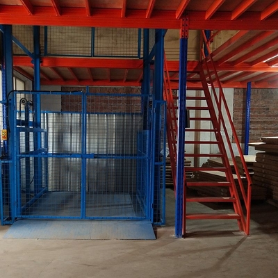 8 toneladas del almacenamiento del entresuelo de las plataformas de entresuelo de acero industrial del desván