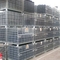 El almacenamiento de Warehouse de la logística enjaula seguridad del alambre 500kg con las ruedas