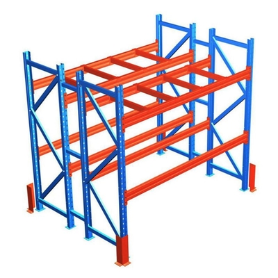 Estante de acero estructural resistente de la plataforma del estante 75m m del haz del ODM